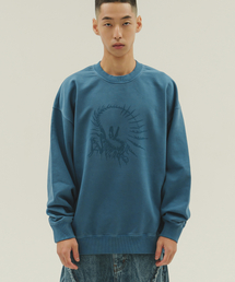 CAMEL WORK（キャメルワーク）の「ダイノソア スウェットシャツ（ピグメントブルー）（スウェット）」