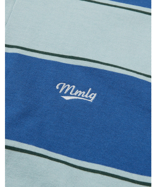 MMLG（エムエムエルジー）の「[Mmlg] PLAY RUGBY LSV-T (BLUE)（ポロシャツ・レディース・その他・LARGE/X-LARGE/SMALL/MEDIUM）」の10枚目の写真