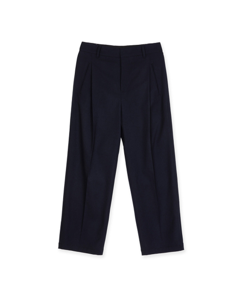 SYNQIA(シンキア)の「アシメトリックプリーツベルテッドトラウザーネイビー(スラックス・メンズ・その他・SMALL/MEDIUM)」の3枚目の写真