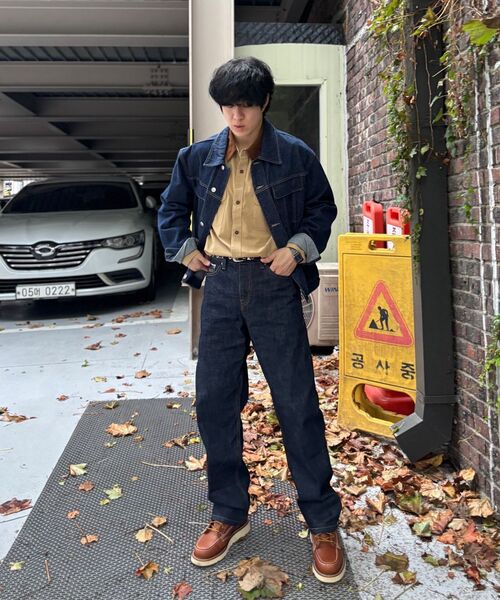 LXT（エルエックスティー）の「コットンコントラストカラー ポケットシャツ [キャメル]（シャツ/ブラウス・メンズ・その他・MEDIUM/LARGE/X-LARGE/XX-LARGE）」の12枚目の写真