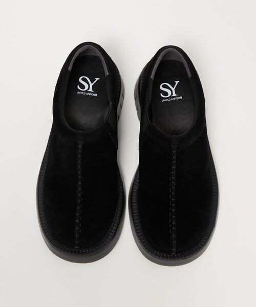 SY UNITED ARROWS(シーユナイテッドアローズ)の「<SY> ラウンド スリッポン SU フラット55↑(スリッポン・レディース・ブラック/ダークブラウン・24.5cm/25cm/23.5cm/22.5cm/23cm/24cm)」の4枚目の写真