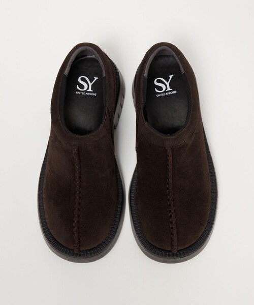 SY UNITED ARROWS(シーユナイテッドアローズ)の「<SY> ラウンド スリッポン SU フラット55↑(スリッポン・レディース・ブラック/ダークブラウン・24.5cm/25cm/23.5cm/22.5cm/23cm/24cm)」の13枚目の写真