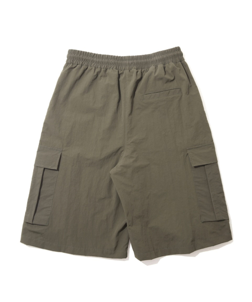 bounDary（バウンダリー）の「ナイロンカーゴワイドバermudaパンツ[カーキ]（その他パンツ・レディース・その他・MEDIUM/X-LARGE/LARGE）」の3枚目の写真