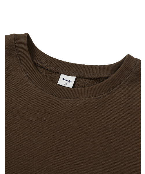 MMLG（エムエムエルジー）の「[Mmlg] SIGN BOARD SWEAT (AMBER BROWN)（スウェット・レディース・その他・MEDIUM/LARGE/SMALL/X-LARGE）」の3枚目の写真