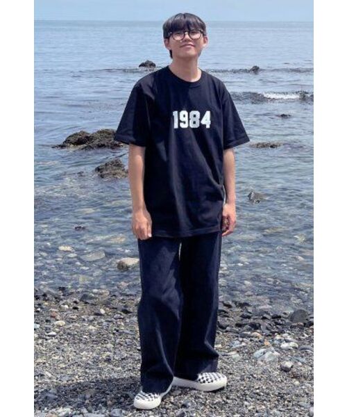 THE MILE（ザマイル）の「1984 GARMENTS CREW [BLACK]（Tシャツ/カットソー・メンズ・その他・SMALL/MEDIUM/LARGE/X-LARGE/X-SMALL）」の19枚目の写真