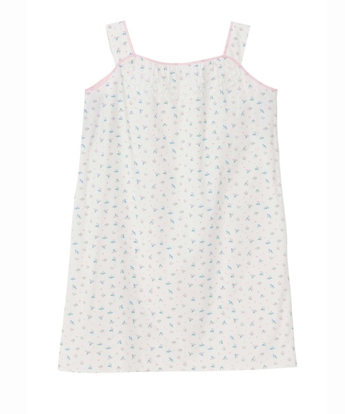 SEA(シー)の「フローラル スモックドレス(ワンピース・レディース・ピンク/ホワイト/チャコールグレー・ONE SIZE)」の19枚目の写真