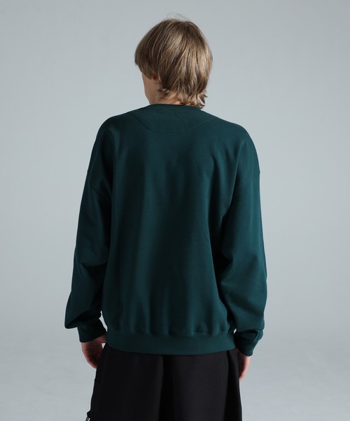 Y-3（ワイスリー）の「Y-3 BRUSHED TERRY CREW SWEAT（スウェット・メンズ・グリーン系その他・X-LARGE/LARGE/MEDIUM/SMALL/X-SMALL/XX-SMALL）」の6枚目の写真