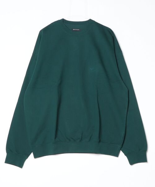 Y-3（ワイスリー）の「Y-3 BRUSHED TERRY CREW SWEAT（スウェット・メンズ・グリーン系その他・X-LARGE/LARGE/MEDIUM/SMALL/X-SMALL/XX-SMALL）」の3枚目の写真