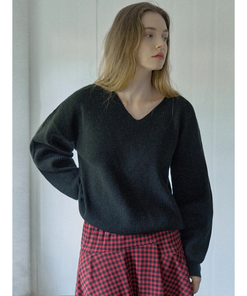 AVANT-G(アバン)の「Unbalanced Check Skirt - RED(スカート・レディース・ベージュ/レッド・FREE)」の8枚目の写真
