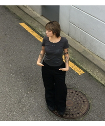 UPDRAFT（アップドラフト）の「MOVEMENT DENIM PANTS BLACK（デニムパンツ）」