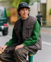 tunewool　30sハンティングジャケット　コットンピケ　ミント tunewool 30sハンティングジャケット コットンピケ ミント tunewool