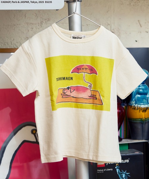 MARKEY'S（マーキーズ）の「【レイモン・サビニャック】別注プリントTee（Tシャツ/カットソー・キッズ・グレー系1/ホワイト系2/ホワイト系1/グレー系2/グレー系3/ホワイト系4/ホワイト系5/ホワイト系3/グレー系5/グレー系4・100/95/90/80/110/150/140/130/120）」の5枚目の写真