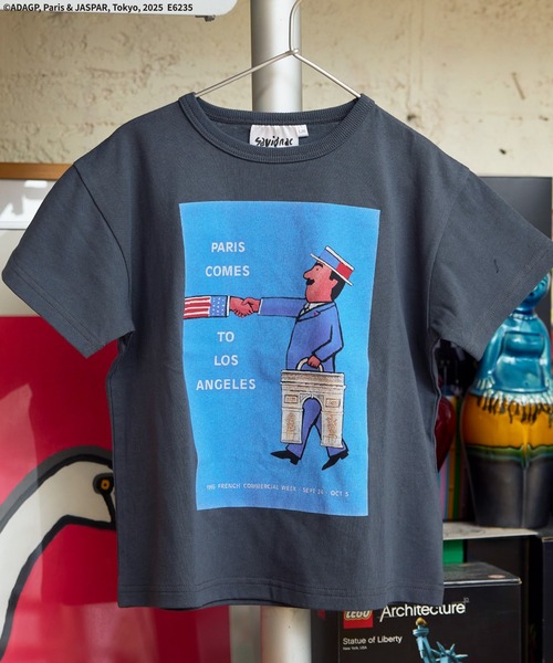 MARKEY'S（マーキーズ）の「【レイモン・サビニャック】別注プリントTee（Tシャツ/カットソー・キッズ・グレー系1/ホワイト系2/ホワイト系1/グレー系2/グレー系3/ホワイト系4/ホワイト系5/ホワイト系3/グレー系5/グレー系4・100/95/90/80/110/150/140/130/120）」の7枚目の写真