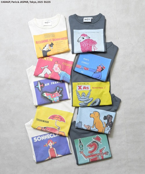 MARKEY'S（マーキーズ）の「【レイモン・サビニャック】別注プリントTee（Tシャツ/カットソー・キッズ・グレー系1/ホワイト系2/ホワイト系1/グレー系2/グレー系3/ホワイト系4/ホワイト系5/ホワイト系3/グレー系5/グレー系4・100/95/90/80/110/150/140/130/120）」の11枚目の写真