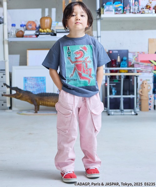 MARKEY'S（マーキーズ）の「【レイモン・サビニャック】別注プリントTee（Tシャツ/カットソー・キッズ・グレー系1/ホワイト系2/ホワイト系1/グレー系2/グレー系3/ホワイト系4/ホワイト系5/ホワイト系3/グレー系5/グレー系4・100/95/90/80/110/150/140/130/120）」の16枚目の写真