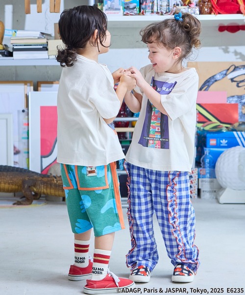 MARKEY'S（マーキーズ）の「【レイモン・サビニャック】別注プリントTee（Tシャツ/カットソー・キッズ・グレー系1/ホワイト系2/ホワイト系1/グレー系2/グレー系3/ホワイト系4/ホワイト系5/ホワイト系3/グレー系5/グレー系4・100/95/90/80/110/150/140/130/120）」の20枚目の写真