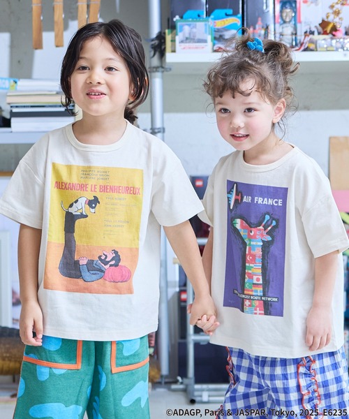 MARKEY'S（マーキーズ）の「【レイモン・サビニャック】別注プリントTee（Tシャツ/カットソー・キッズ・グレー系1/ホワイト系2/ホワイト系1/グレー系2/グレー系3/ホワイト系4/ホワイト系5/ホワイト系3/グレー系5/グレー系4・100/95/90/80/110/150/140/130/120）」の18枚目の写真