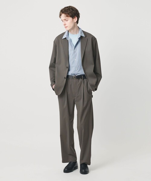 Aer(エアー)の「<Aer x BEAUTY&YOUTH>バーサティリティ ジャケット 撥水 ストレッチ(テーラードジャケット・メンズ・ブラック/オリーブ・S/M/L)」の18枚目の写真