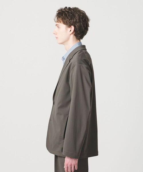 Aer(エアー)の「<Aer x BEAUTY&YOUTH>バーサティリティ ジャケット 撥水 ストレッチ(テーラードジャケット・メンズ・ブラック/オリーブ・S/M/L)」の21枚目の写真