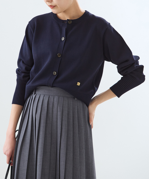 journal standard L'essage(ジャーナルスタンダードレサージュ)の「CORNU チャームカーディガン(カーディガン/ボレロ・レディース・ブルー/ブラウン/ネイビー・FREE)」の3枚目の写真