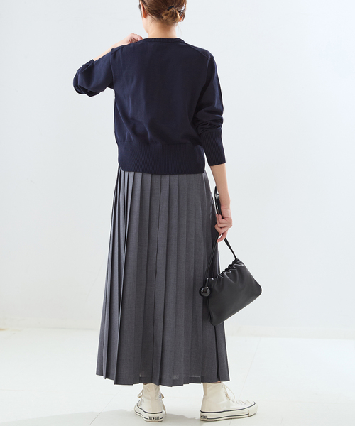 journal standard L'essage(ジャーナルスタンダードレサージュ)の「CORNU チャームカーディガン(カーディガン/ボレロ・レディース・ブルー/ブラウン/ネイビー・FREE)」の13枚目の写真