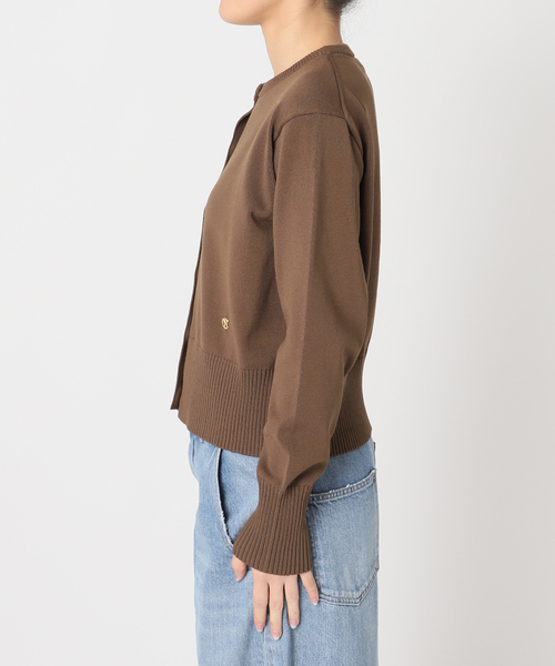 journal standard L'essage(ジャーナルスタンダードレサージュ)の「CORNU チャームカーディガン(カーディガン/ボレロ・レディース・ブルー/ブラウン/ネイビー・FREE)」の17枚目の写真