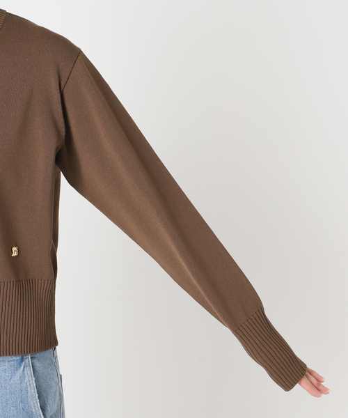 journal standard L'essage(ジャーナルスタンダードレサージュ)の「CORNU チャームカーディガン(カーディガン/ボレロ・レディース・ブルー/ブラウン/ネイビー・FREE)」の20枚目の写真