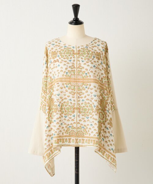 BEARDSLEY（ビアズリー）の「PARKプリントカットソー（Tシャツ/カットソー・レディース・オレンジ/ブラック・FREE）」の10枚目の写真