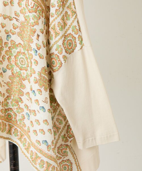 BEARDSLEY（ビアズリー）の「PARKプリントカットソー（Tシャツ/カットソー・レディース・オレンジ/ブラック・FREE）」の16枚目の写真