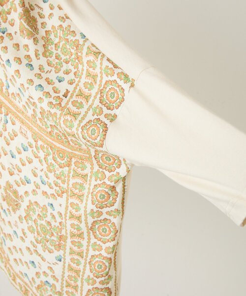 BEARDSLEY（ビアズリー）の「PARKプリントカットソー（Tシャツ/カットソー・レディース・オレンジ/ブラック・FREE）」の17枚目の写真