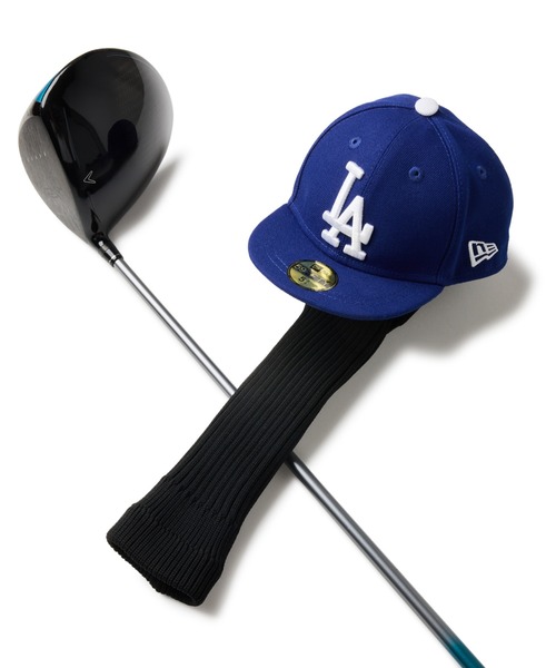 NEW ERA（ニューエラ）の「ニューエラ ゴルフ ヘッドカバー MLB（ゴルフグッズ・メンズ・ブルー/ブラウン/ネイビー・ONE SIZE）」の3枚目の写真