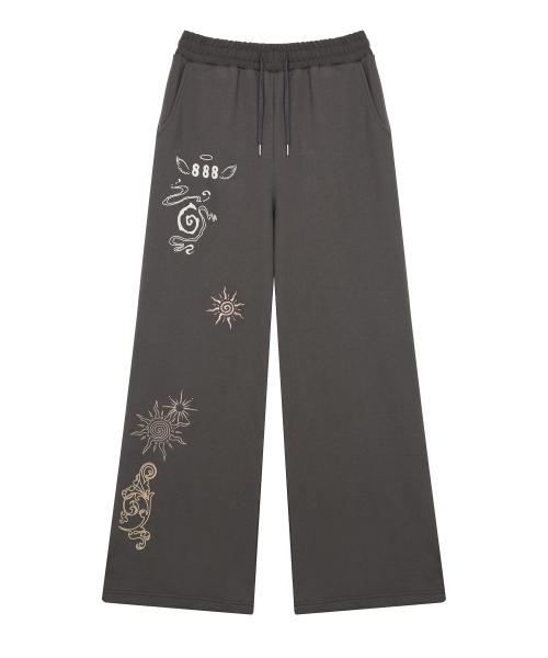 LARTIGENT(ラーティゼン)の「L19 ANGEL TRAINING PANTS(CHARCOAL)(スウェットパンツ・レディース・その他・FREE)」の2枚目の写真