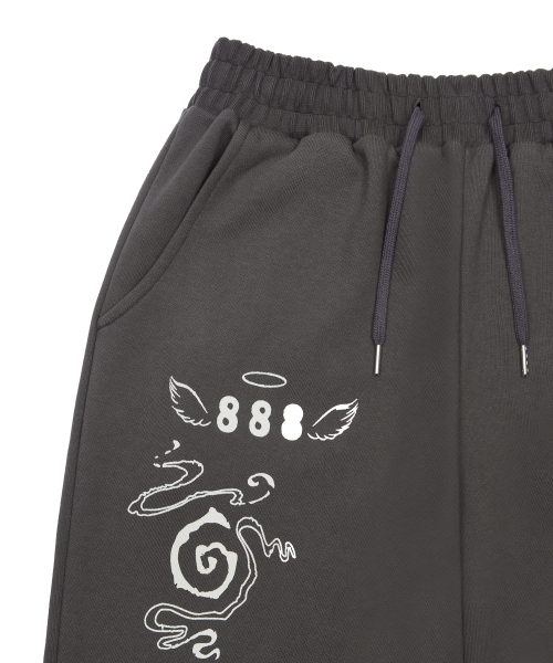 LARTIGENT(ラーティゼン)の「L19 ANGEL TRAINING PANTS(CHARCOAL)(スウェットパンツ・レディース・その他・FREE)」の5枚目の写真