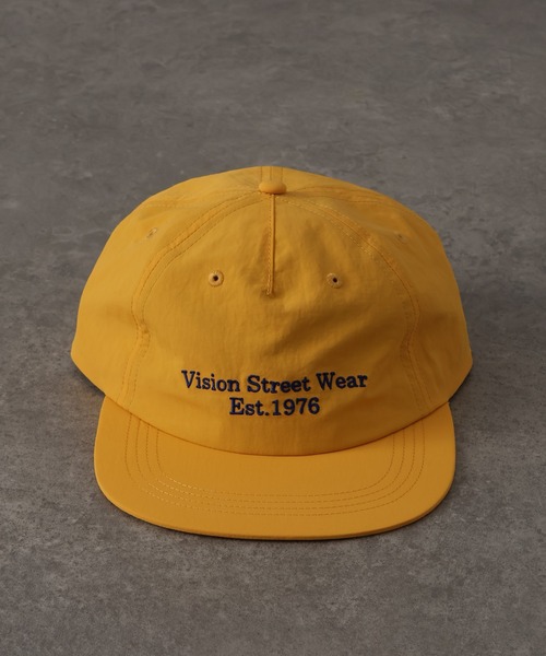 VISION STREET WEAR（ヴィジョンストリートウェア）の「【VISION STREET WEAR/ヴィジョンストリートウェア】Anniversary Graphic Nylon cap/グラフィック ナイロンキャップ（キャップ・メンズ・ブルー/ブラック/マスタード/ピンク・FREE）」の7枚目の写真