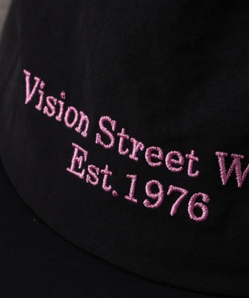 VISION STREET WEAR（ヴィジョンストリートウェア）の「【VISION STREET WEAR/ヴィジョンストリートウェア】Anniversary Graphic Nylon cap/グラフィック ナイロンキャップ（キャップ・メンズ・ブルー/ブラック/マスタード/ピンク・FREE）」の12枚目の写真
