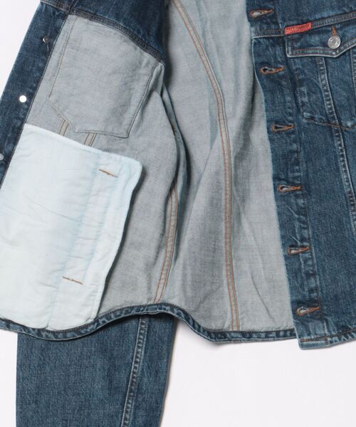 ムラサキスポーツ(ムラサキスポーツ)の「MARTIN ROSE/マーティンローズ EXTREME SHOULDER DENIM JK(その他アウター・メンズ・ブルー・M)」の3枚目の写真