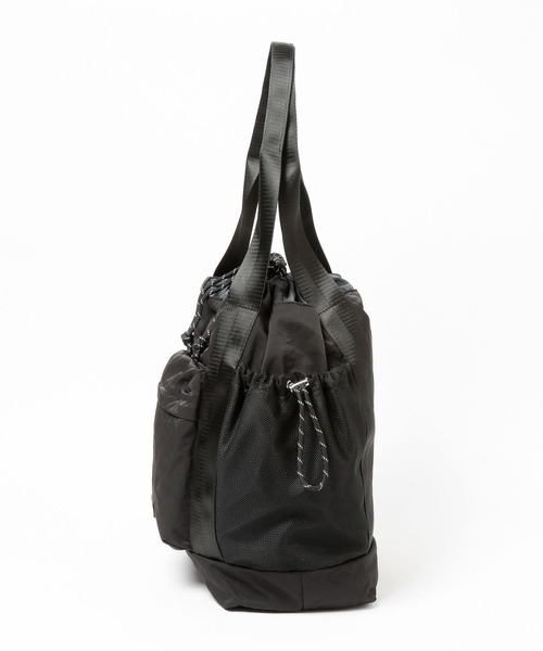 niko and...（ニコアンド）の「オリジナルドロストソフトトートバッグ（トートバッグ・レディース・アイボリー/ブラック・0）」の8枚目の写真