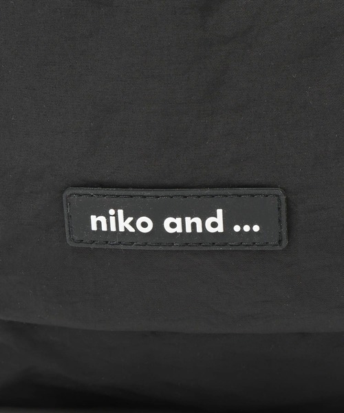 niko and...（ニコアンド）の「オリジナルドロストソフトトートバッグ（トートバッグ・レディース・アイボリー/ブラック・0）」の11枚目の写真