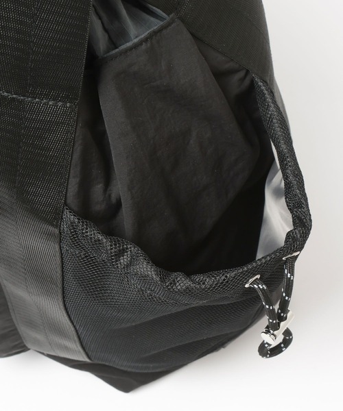 niko and...（ニコアンド）の「オリジナルドロストソフトトートバッグ（トートバッグ・レディース・アイボリー/ブラック・0）」の15枚目の写真