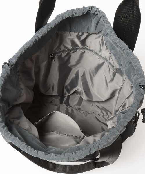 niko and...（ニコアンド）の「オリジナルドロストソフトトートバッグ（トートバッグ・レディース・アイボリー/ブラック・0）」の20枚目の写真