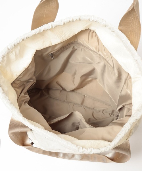 niko and...（ニコアンド）の「オリジナルドロストソフトトートバッグ（トートバッグ・レディース・アイボリー/ブラック・0）」の22枚目の写真