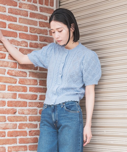Levi´s/リーバイス PAULINEポインテールショートスリーブカーディガン