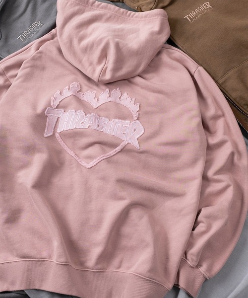 セール】【70】【THRASHER/スラッシャー】ピグメント加工 ダメージ