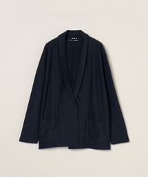 three dots（スリードッツ）の「ヘリンボーン テリーカーディガン（カーディガン/ボレロ）」