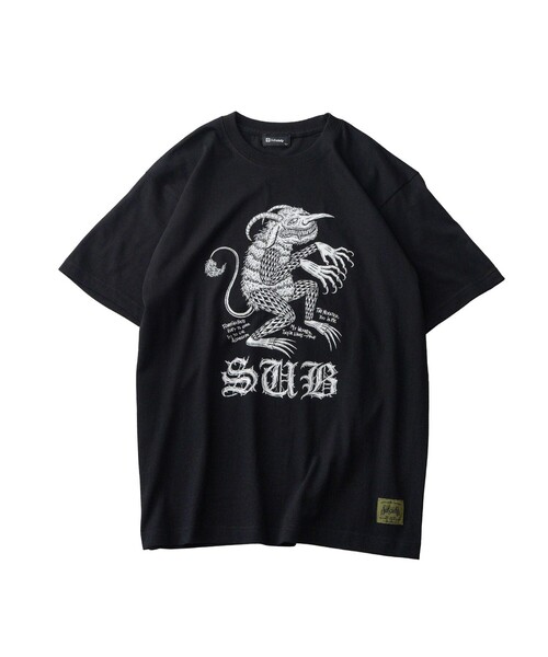 Subciety(サブサエティ)の「Devil tee(Tシャツ/カットソー・メンズ・ブラック/ホワイト/サンドベージュ・SMALL/MEDIUM/LARGE/X-LARGE/XX-LARGE)」の17枚目の写真