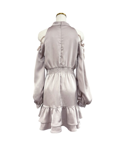 セール】Open shoulder mini dress（ワンピース）｜Rose Muse（ロゼ