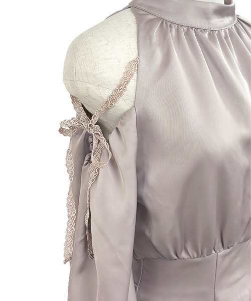 セール】Open shoulder mini dress（ワンピース）｜Rose Muse（ロゼ