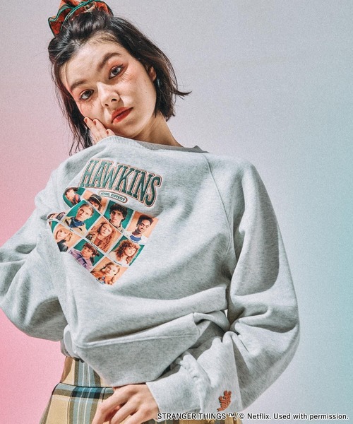 STRANGER THINGS】コラボ アソートスウェットプルオーバー（スウェット