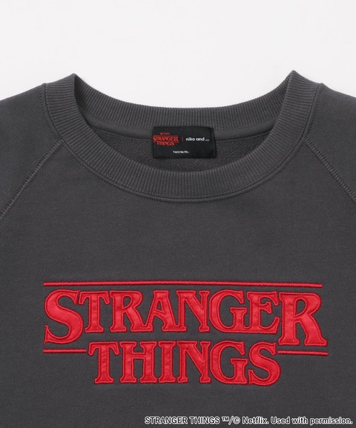 STRANGER THINGS】コラボ アソートスウェットプルオーバー（スウェット