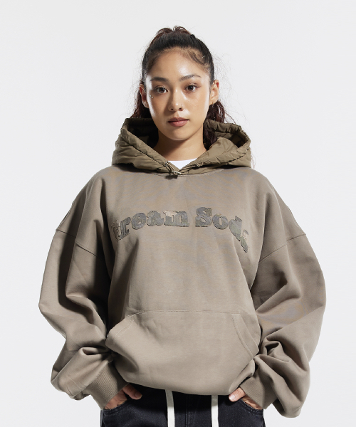 CREAM SODA LAB(クリームソーダラボ)の「フードパディングカモレタリングシャツモカ(パーカー・メンズ・その他・L/XL)」の11枚目の写真